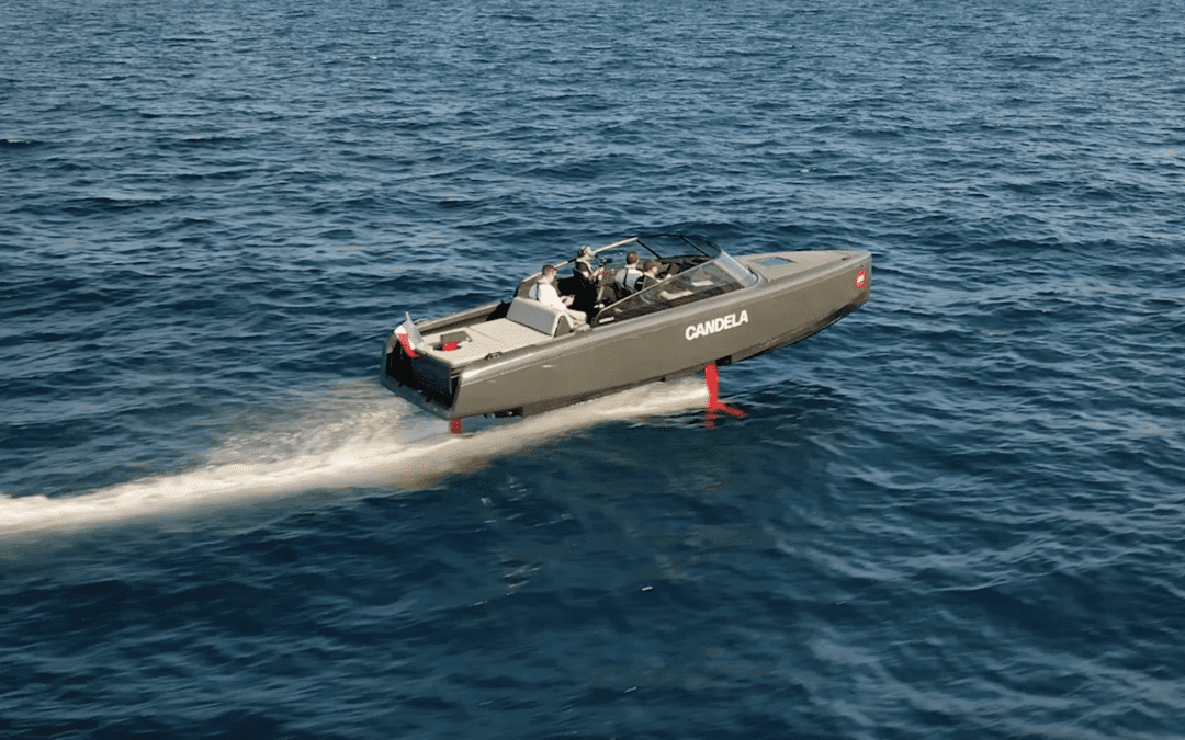 Candela C8 Test Flight at Cannes Yachting Festival 2023