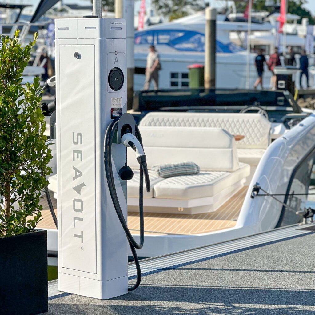 Australia’s First Electric Boat Fast Charger Powers Up at The Quays Marina
